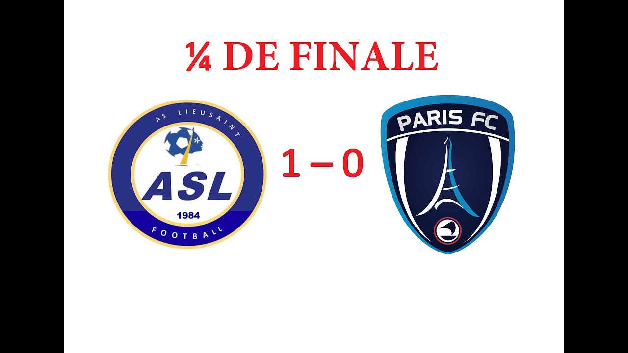 PARIS FC vs AS LIEUSAINT ,ET DEMI FINALE ARGENTEUIL VS LIEUSAINT ,VICTOIRE DE AS LIEUSAINT, A SUIVRE