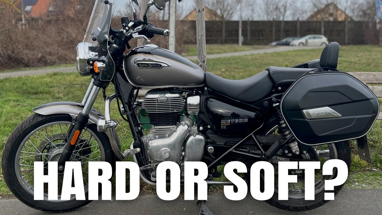 New Givi WL 900 Panniers on the Royal Enfield Meteor 350