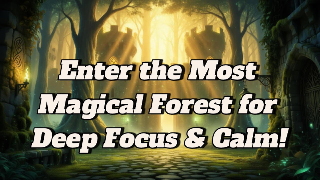 Fantasy Forest Sounds and Celtic Flute (Deep Focus)