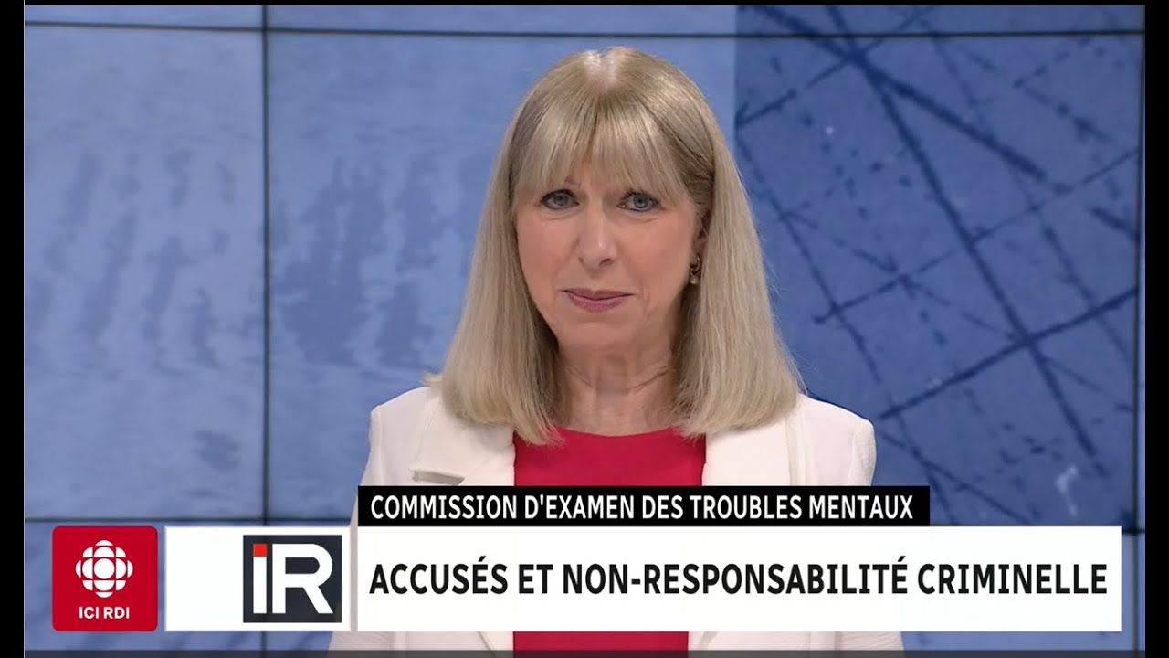 Entrevue de la présidente de la Commission d'examen des troubles mentaux avec Isabelle Richer.