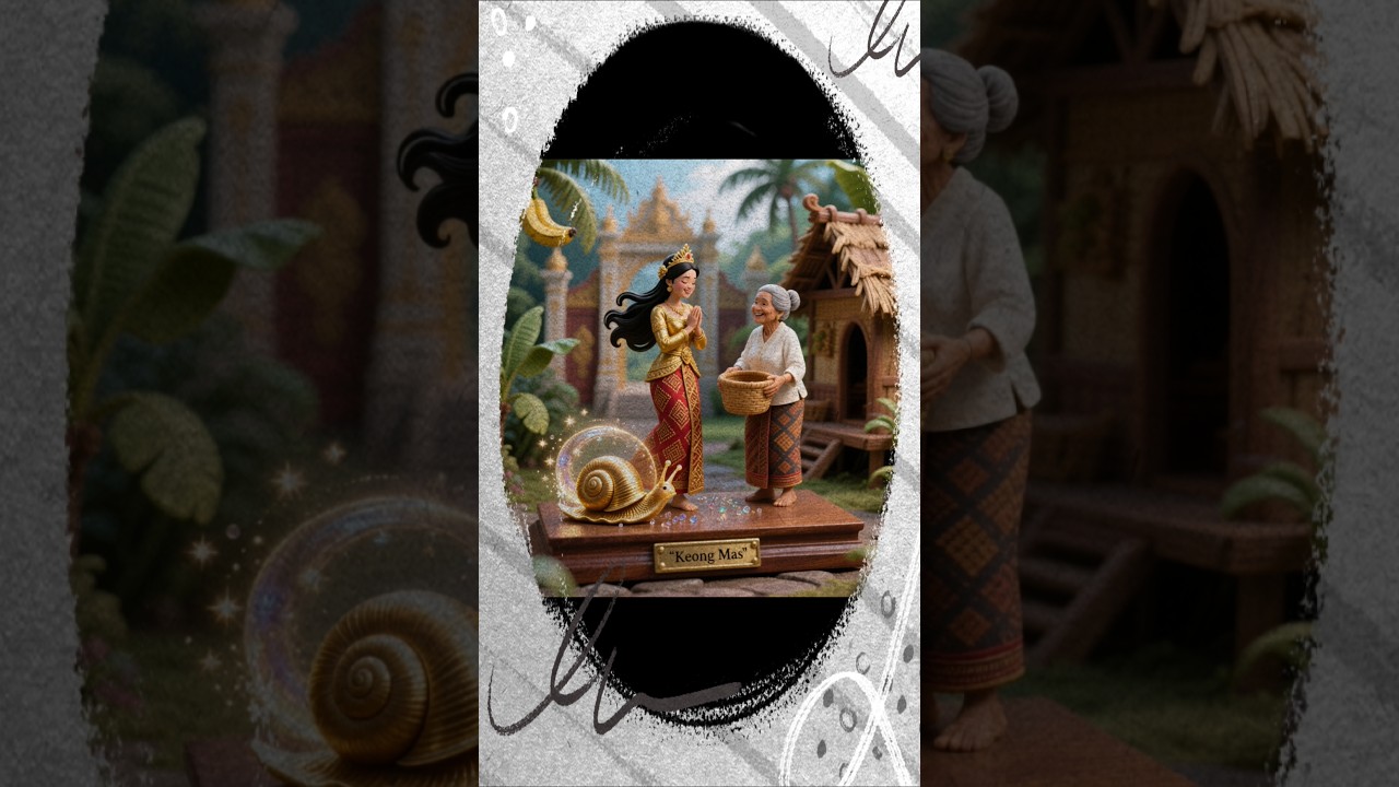 &ldquo;The Golden Snail.&rdquo; #shorts #diorama ##miniature #animation #story #legend #indonesianfolklore