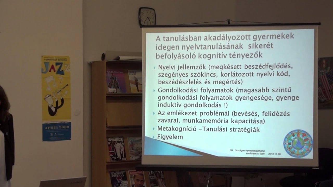 A tanulásban akadályozott gyermekek idegen nyelvtanulásának kérdései - ONK 2013