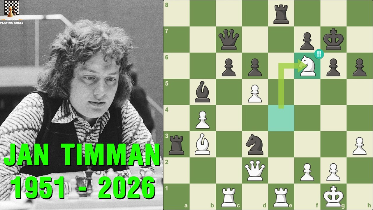 Huyền Thoại Hà Lan Jan Timman Cả Gan Thí Mã Trước Đương Kim Vua Cờ Garry Kasparov Và Cái Kết...