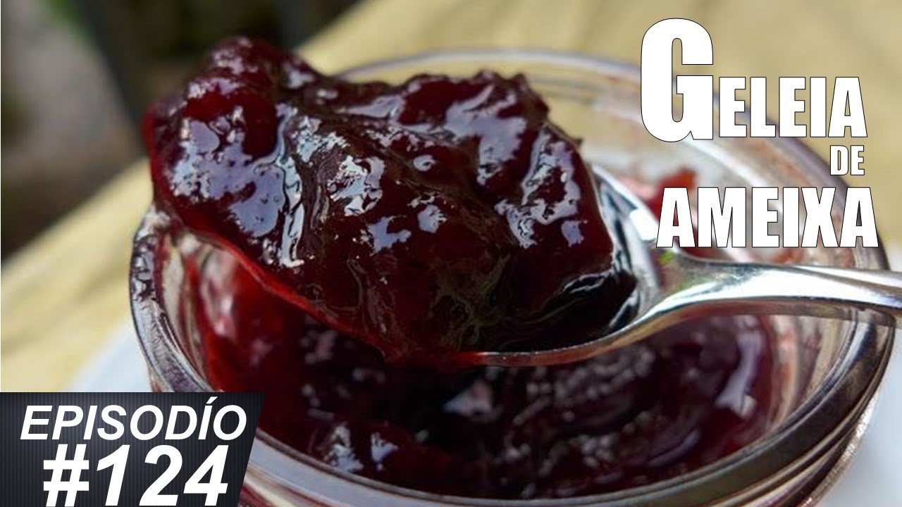 COMO FAZER GELEIA DE AMEIXA FRESCA RÁPIDO FÁCIL
