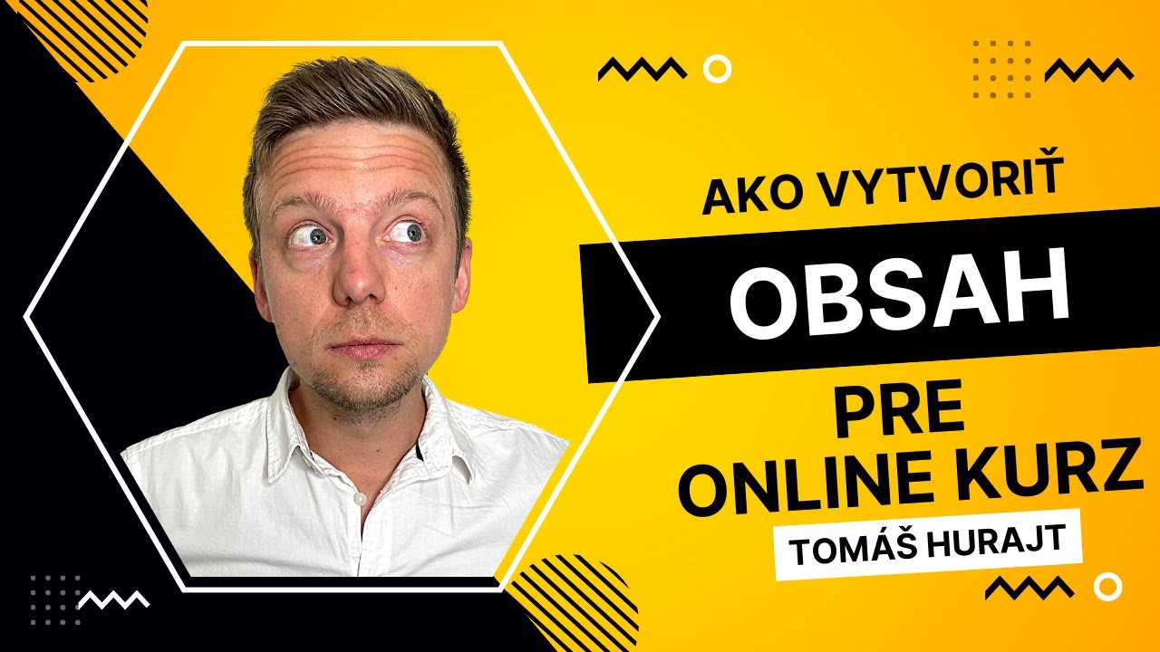 Ako Nahrať Svoj Prvý Online Kurz? | Ako Vytvoriť Online Kurz