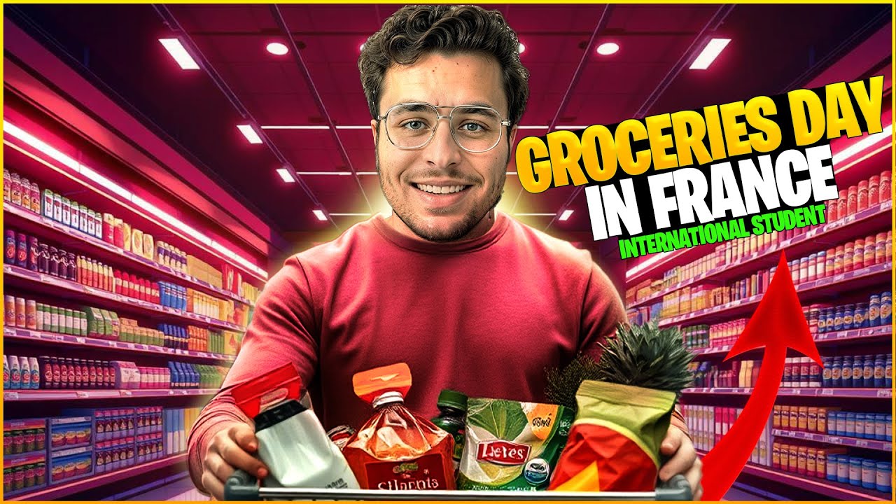 My CRAZY Grocery Experience as a Pakistani Student in FRANCE