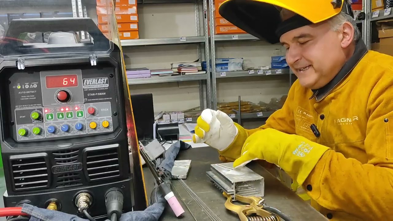 Everlast powertig 200 DV AC test 