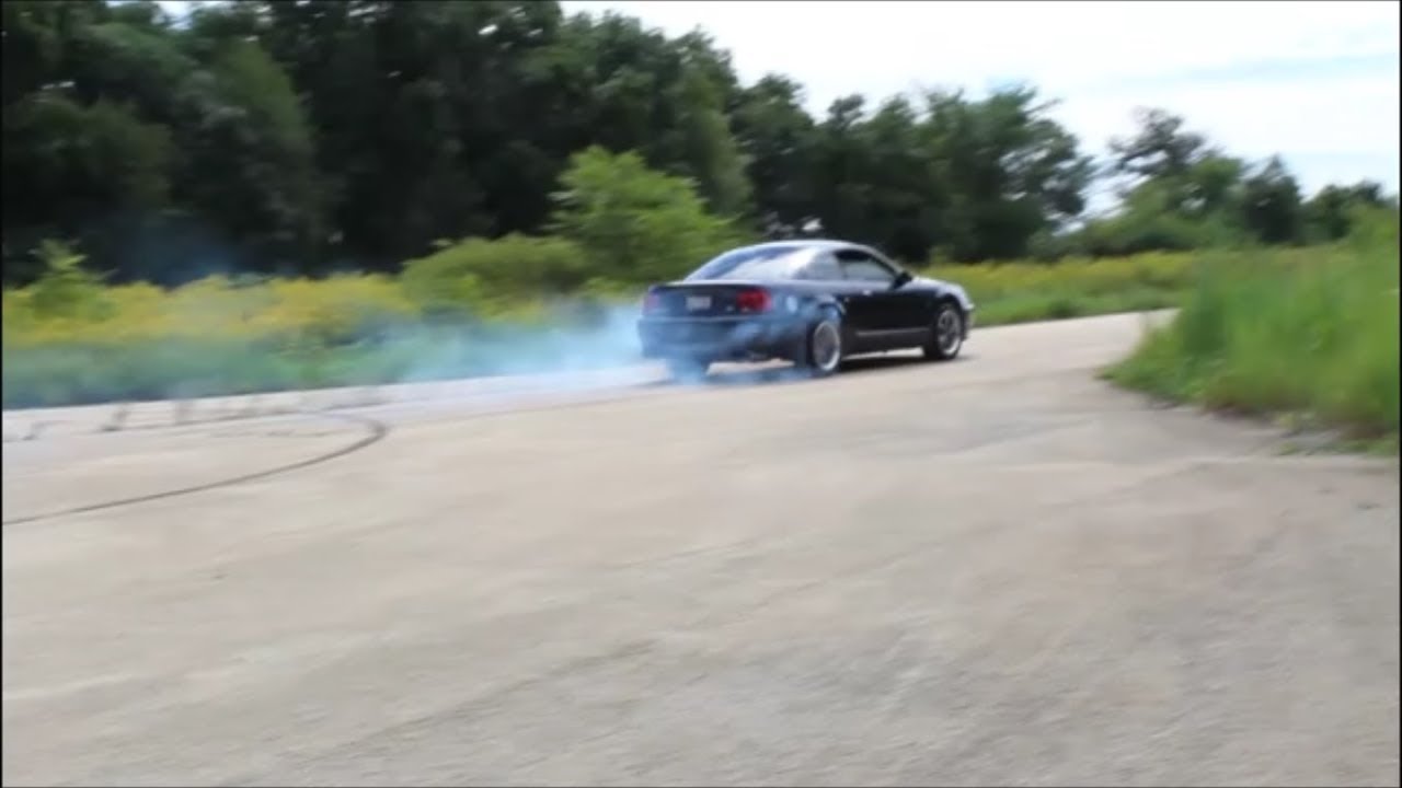 2001 Ford Mustang Bullitt GT Jones Full Boar Deflector Two Exhaust Samples And First Burnout