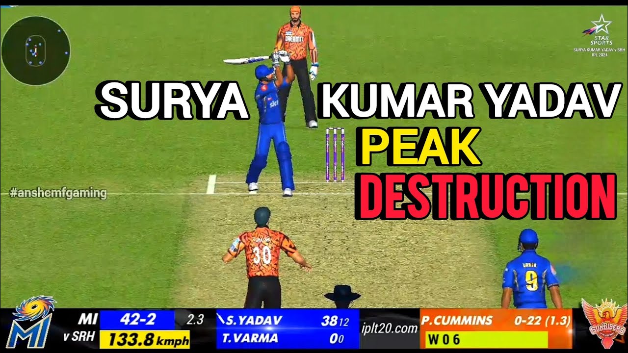 Surya Kumar Yadav 🔥 Peak Destruction ☠️ | mi vs srh | IPL 2023 