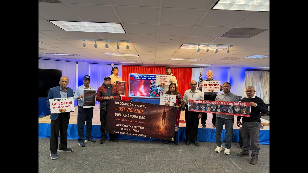 586: FIA–Chicago and India Hub Host Protest Against Persecution of Hindus in Bangladesh 01/31/2026