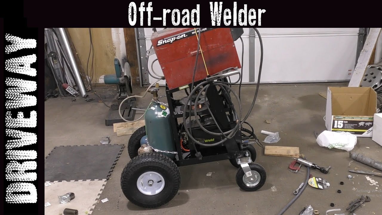I installed a LIFT KIT on my welding cart!