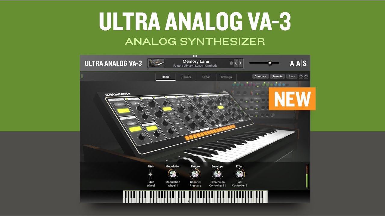 Ultra Analog VA-3 Sound Demo