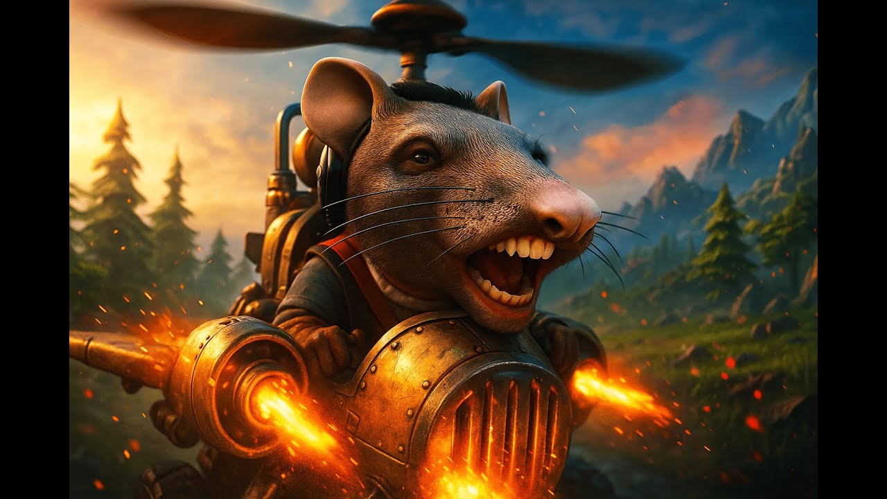 RATAMANCHE: EL GYROCOPTER DE MACARIUS ? xD