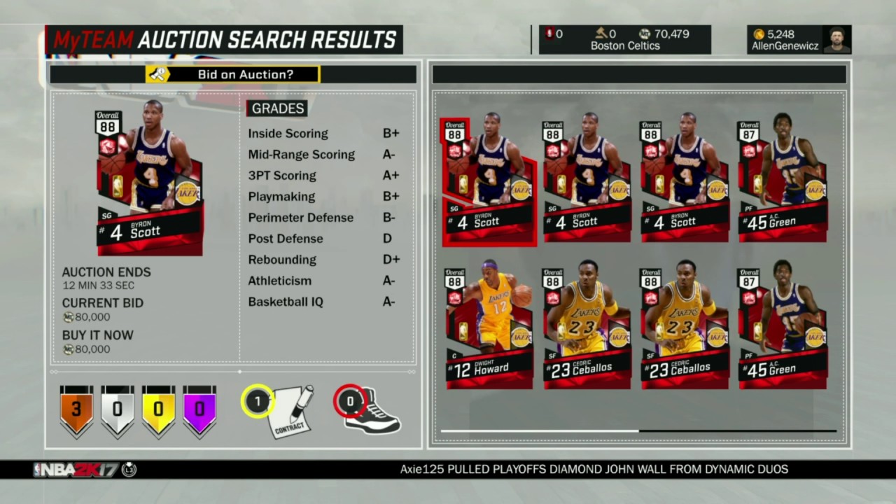 Top 5 Sniping Filters With Under 10K MT! So Much Profit In Each Filter! Nba 2k17 My Team!