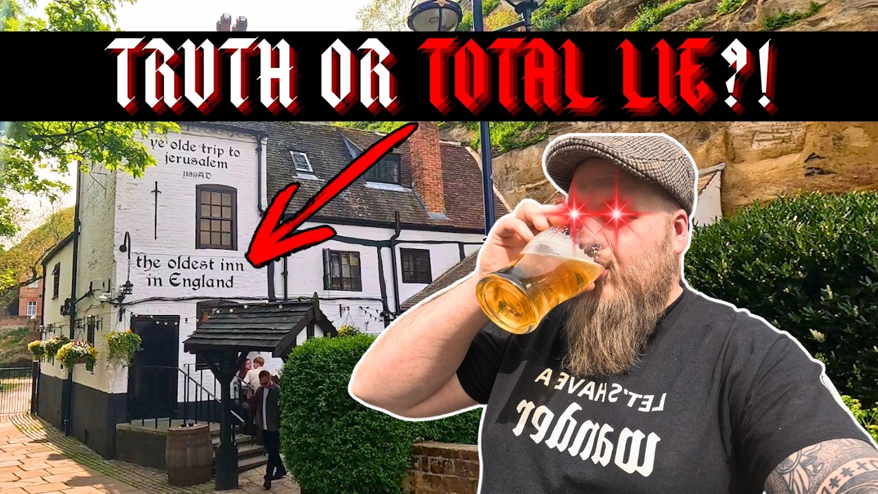 Is This REALLY Britain's OLDEST Pub? - Nottingham Pub Crawl