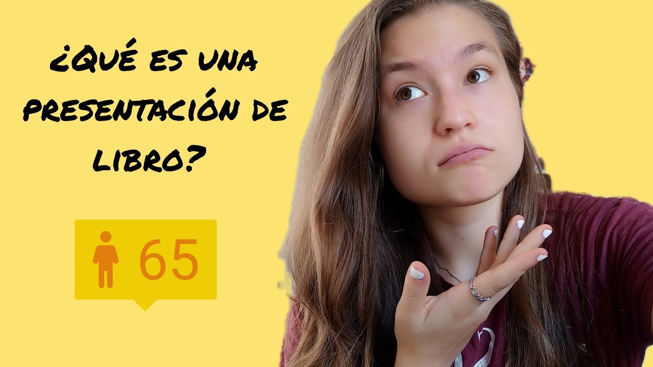 ¿Qué es... una PRESENTACIÓN de un LIBRO?