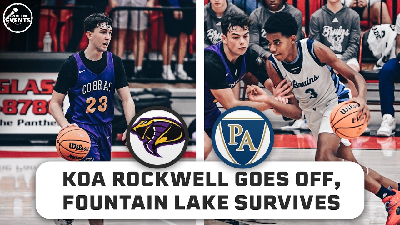 Koa Rockwell Goes OFF But Fountain Lake Escapes | 4A Regional Highlights