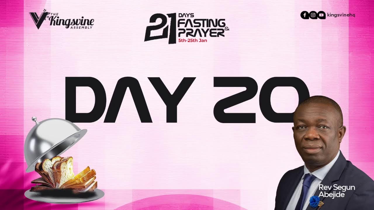 DAY 20 FASTING N PRAYING