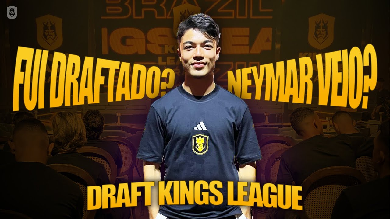 Como foi o Draft da Kings League Brasil!? 🇧🇷 Fui draftado? | VLOG #2 Em busca do trono👑