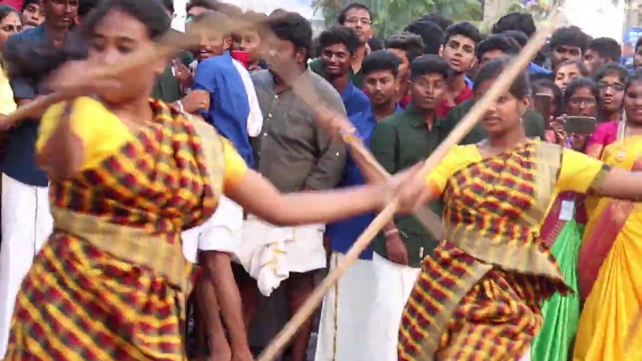 Silambam performance-single &double stick rotation|Tholkalai Silambam class Coimbatore Kongunadu co