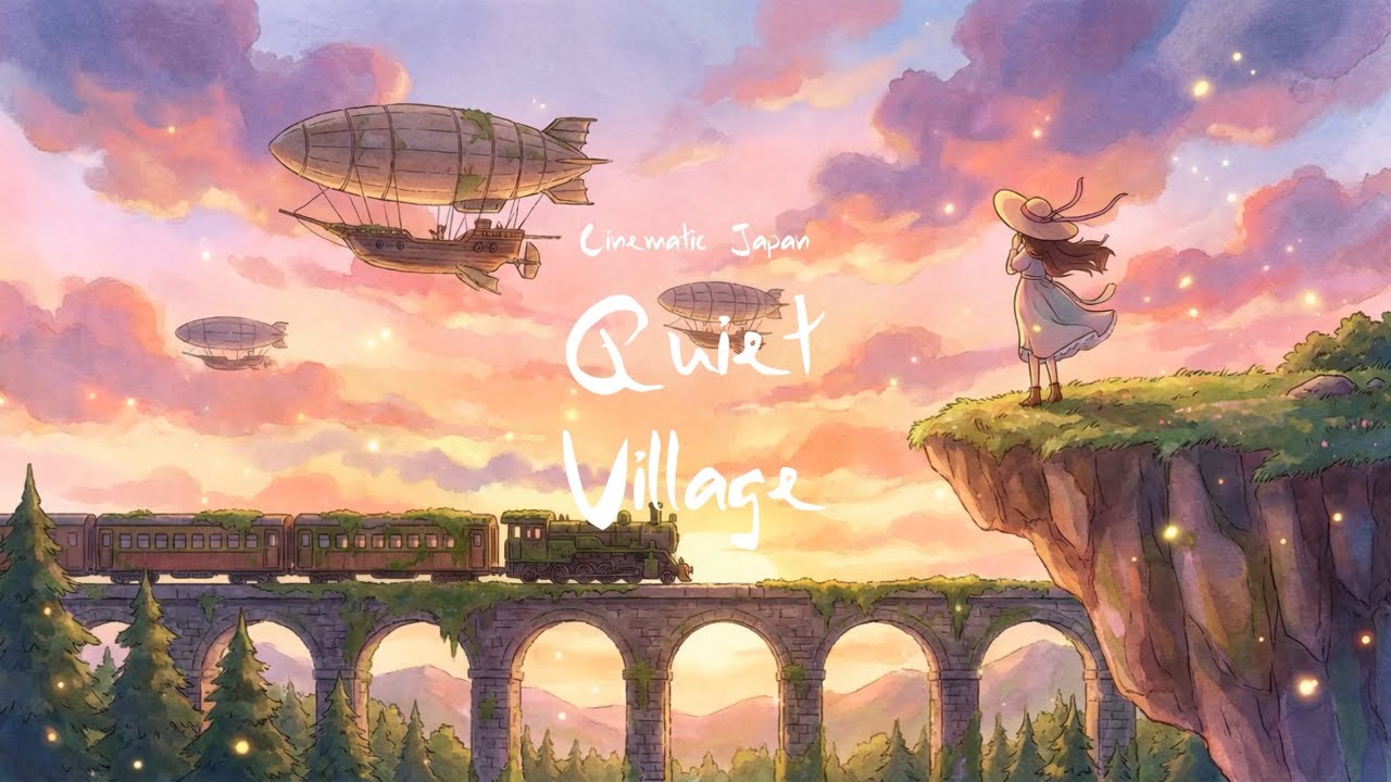 [PLAYLIST] Quiet Village / Cinematic Japan #PeacefulOrchestra #PastoralMusic #CalmSound
