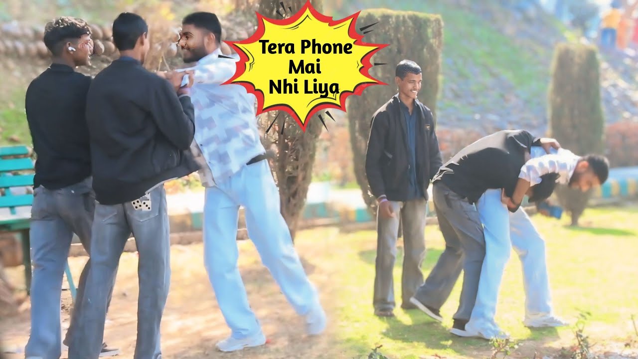 Mai Tera Phone Nhi Liya 🥵// phone snatching prank // @SunilOurPrank 