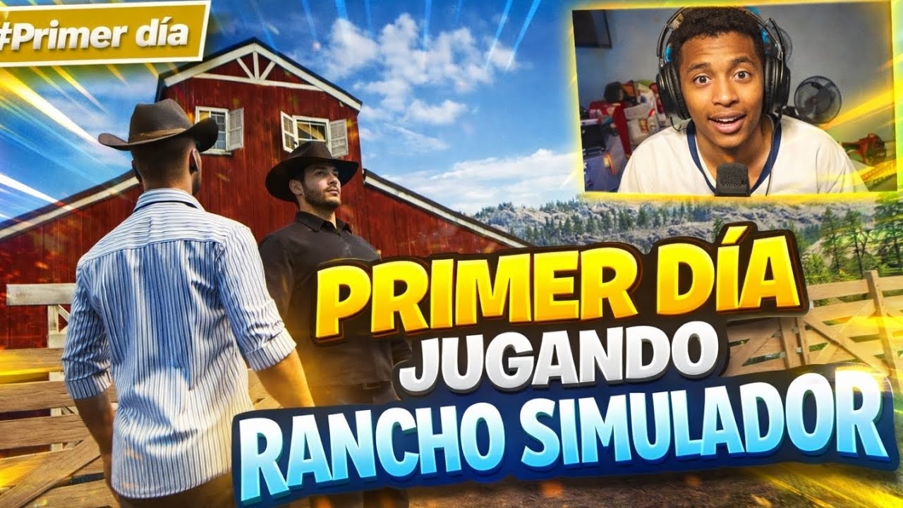 PRIMER DIA JUGANDO RACHO SIMULADOR 🔕😱