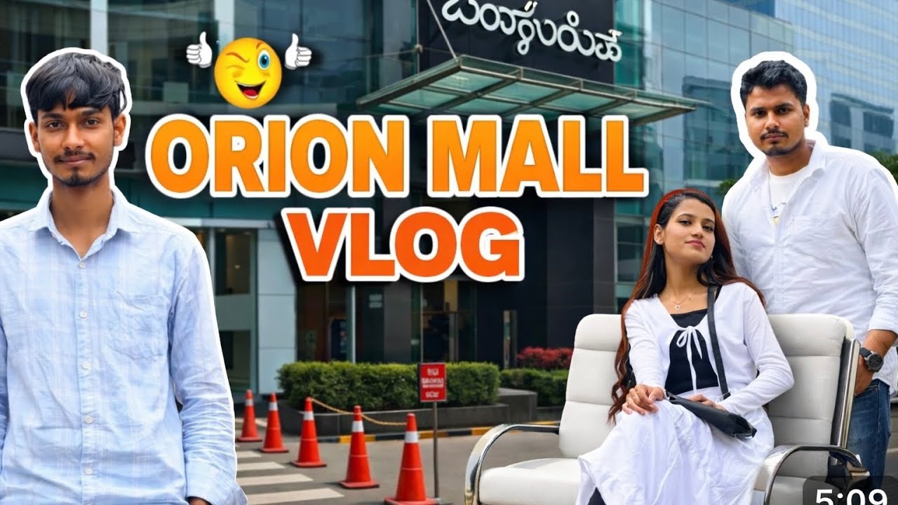Inside Bangalore’s Most Beautiful Mall 😍 | Orion Mall Full Vlog & Review | Waqt RJ