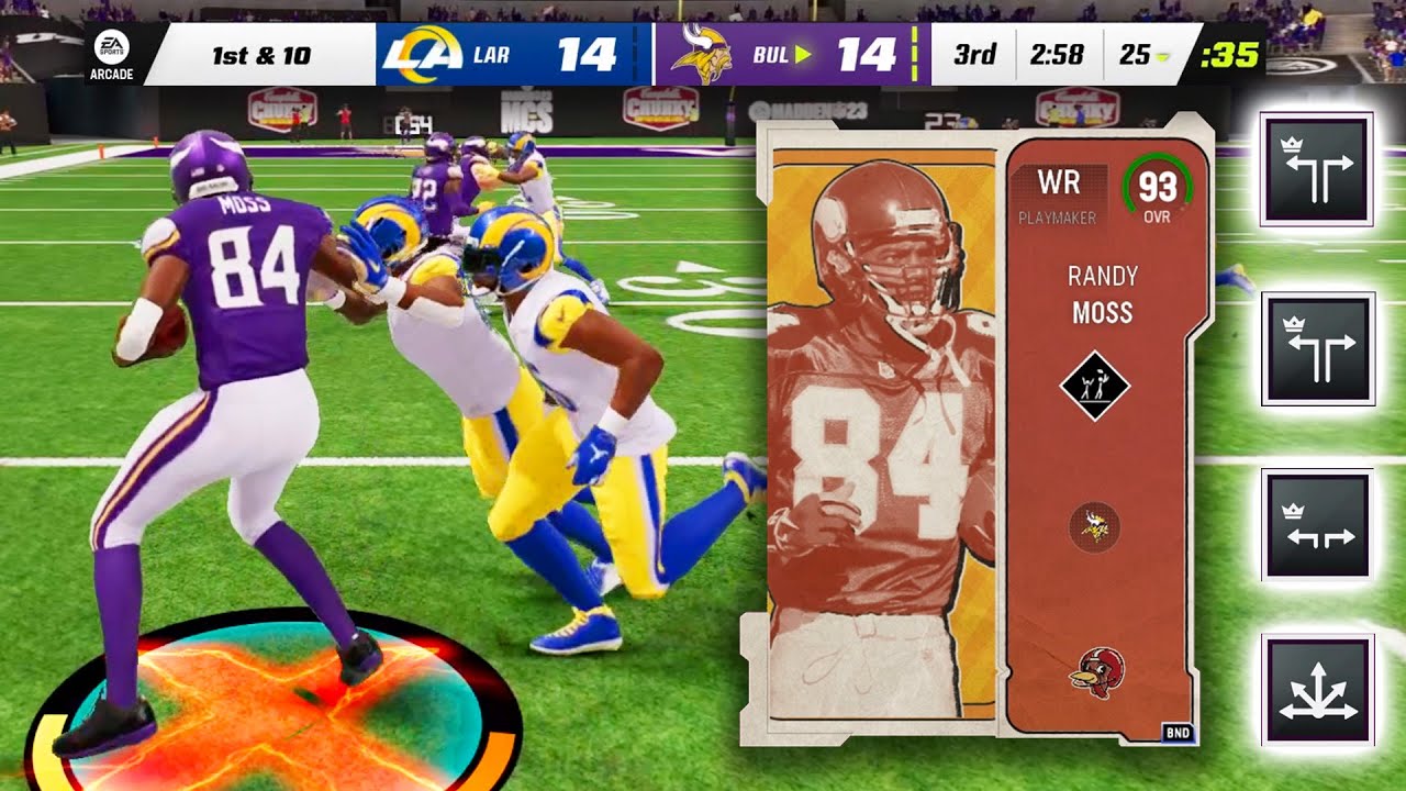 EA finally upgraded RANDY MOSS&hellip;HES UNSTOPPABLE NOW - Madden 23