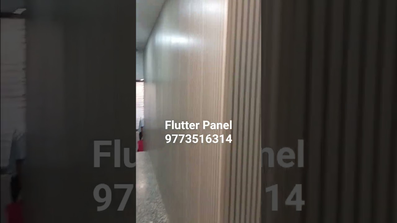 fluted panel  wall installation price | Pvc Panel | 1 फीट वाला पैनल 