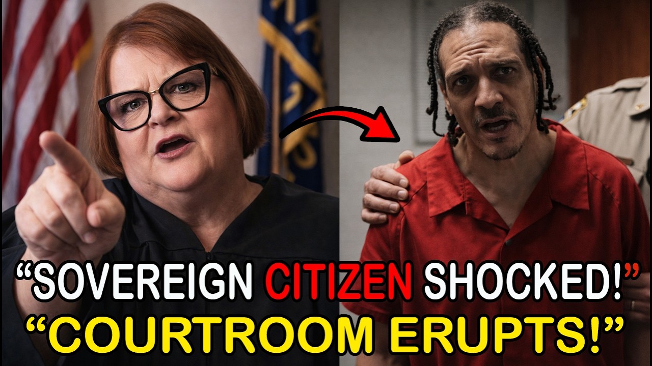 Sovereign Citizen Fights Judge — Courtroom Chaos Ensues!