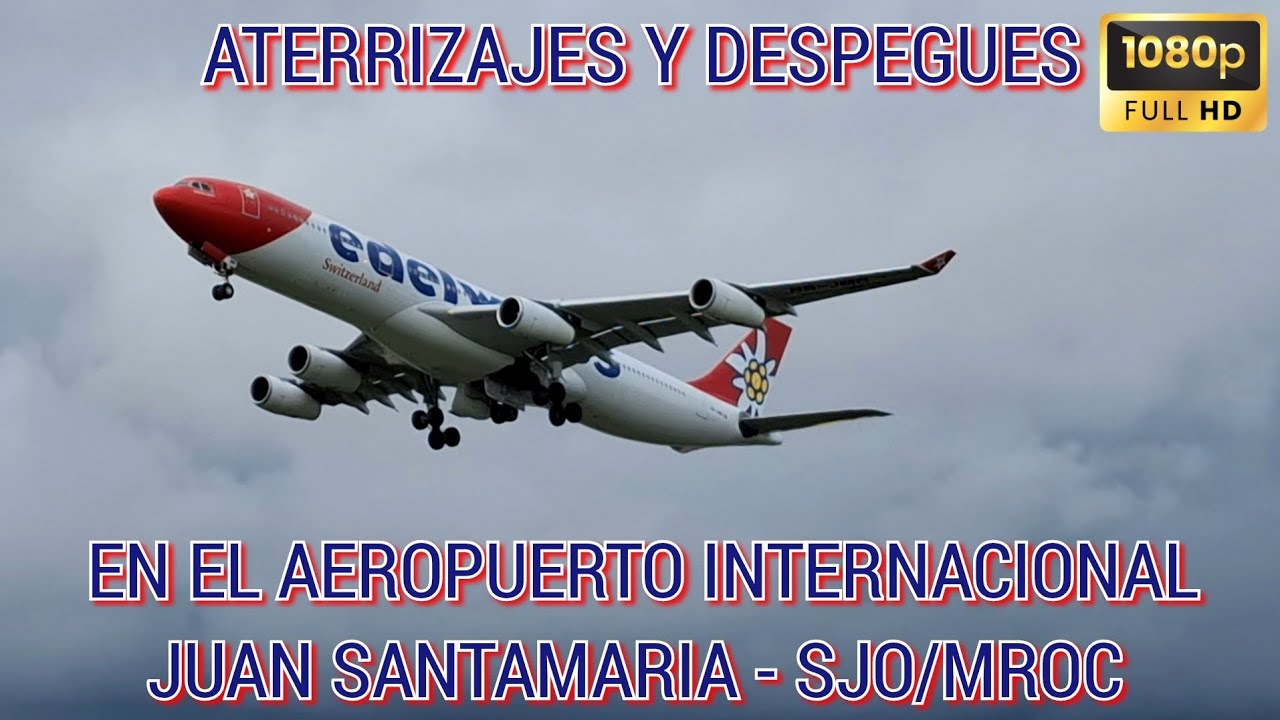 Aviones en el aeropuerto internacional Juan Santamaria parte 8 🇨🇷✈️
