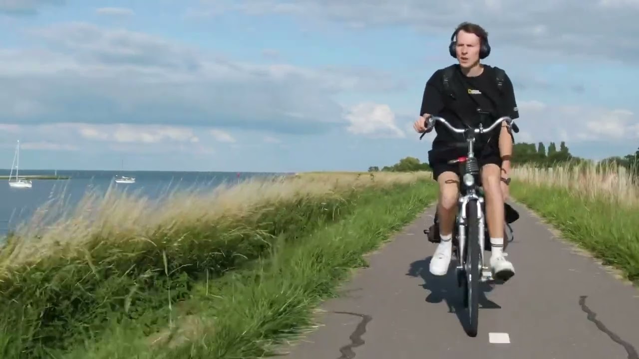 CYCLING THROUGH NETHERLANDS ANDIJK