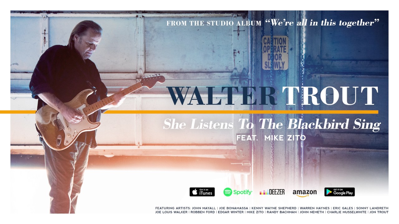 Walter Trout - She Listens To The Blackbird Sing (feat. Mike Zito) (We're All In This Together)
