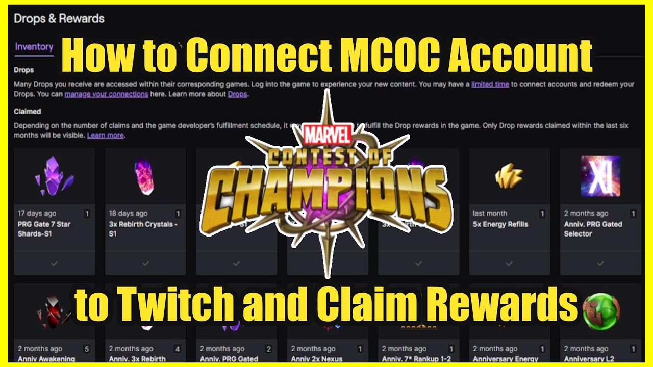 How to Connect MCOC Account to Twitch and Claim Rewards
