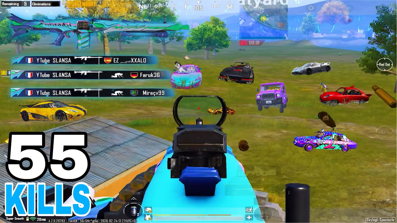 55 KILLS 😍 NEW MODE BEST RUSH GAMEPLAY w/ MG3 in NEW VERSİON🔥SAMSUNG,A7,A8,J5,J6,J7,J2,J3,XS,A3,A4