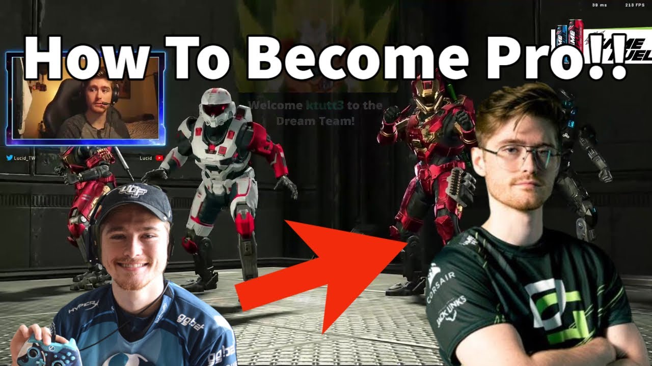 OpTic Lucid On How He Became A Halo PRO!!