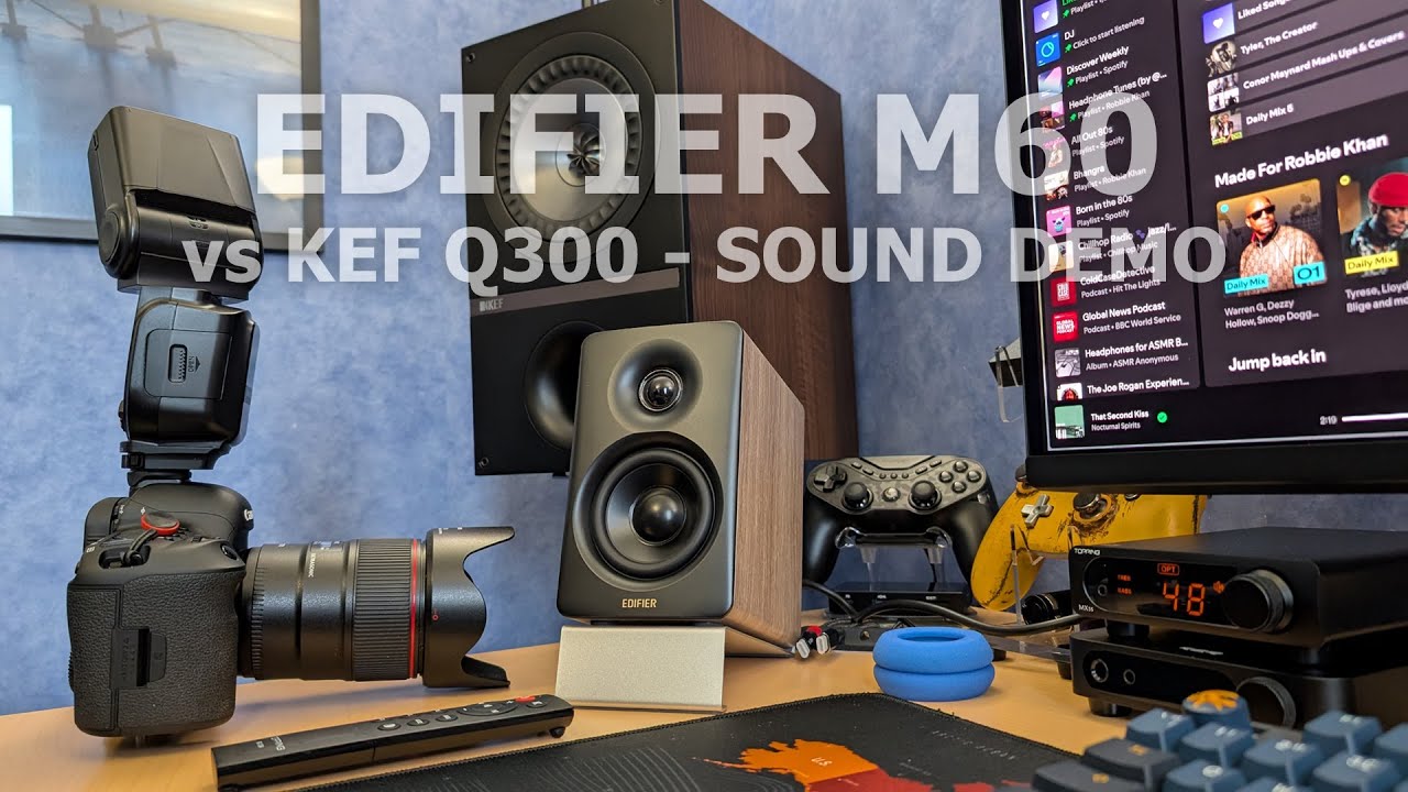 Edifier M60 desktop speakers - BIG sound, SMALL size