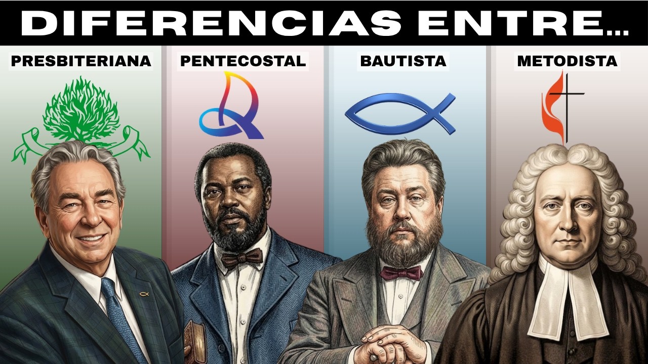 Pentecostales, Bautistas, Presbiterianos y Metodistas | &iquest;Cu&aacute;les son las diferencias?