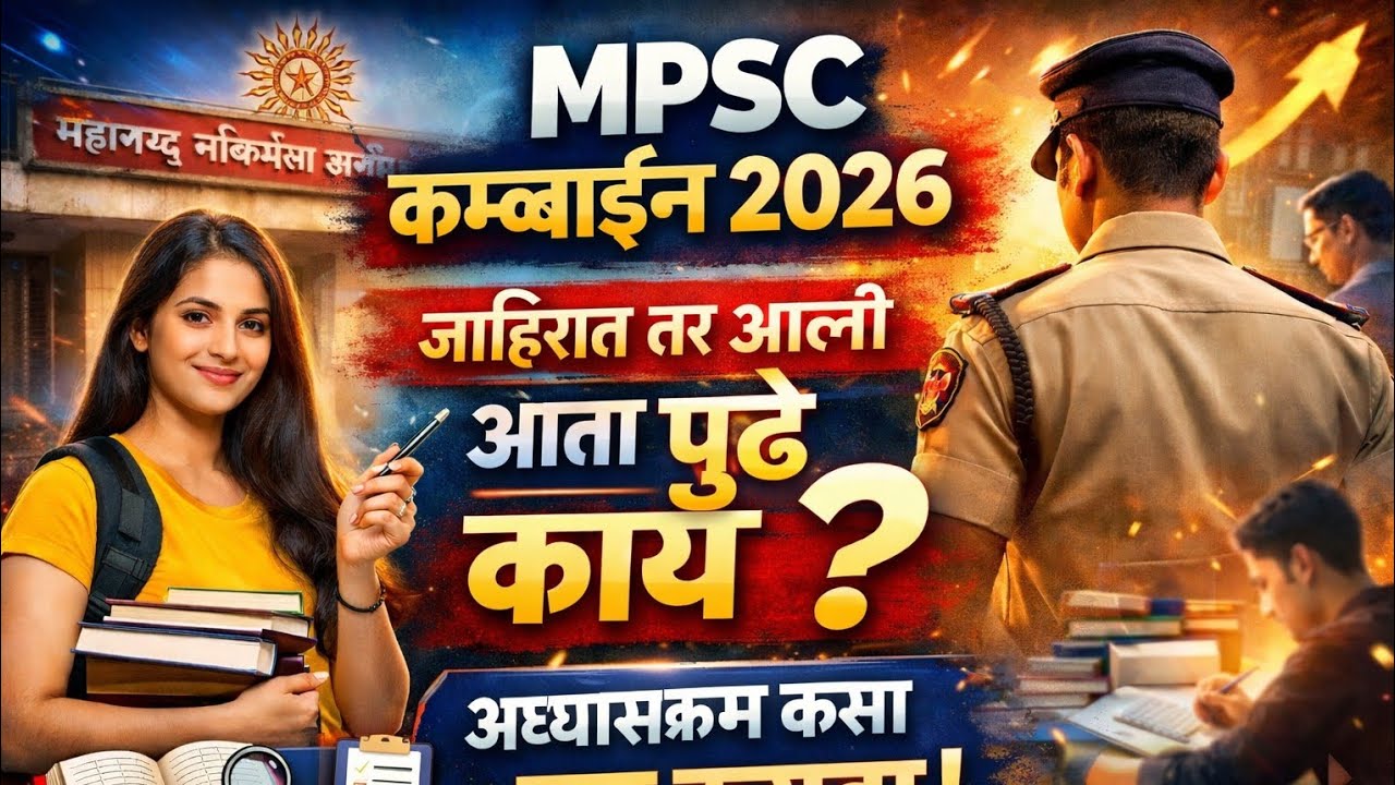 MPSC Combine Group B, C (अराजपत्रित) 2026 जाहिरात तर आली, आता पुढे काय ?