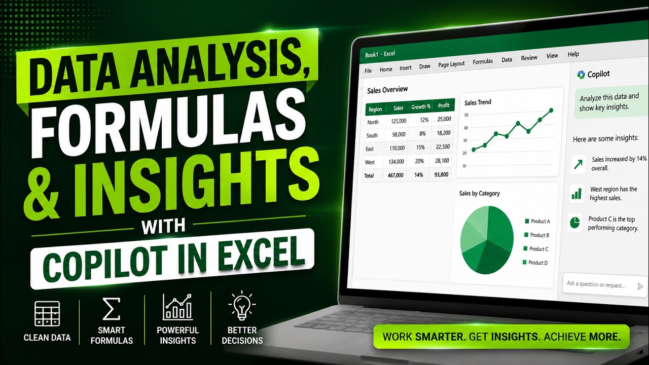 Microsoft Copilot in Excel: IPL Cricket Data Analysis, Formulas & Insights