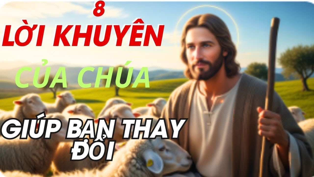 8 Lời Khuyên Của Chúa Giê su Giúp Bạn Thay Đổi Cả đời, có thể chữa lành tâm hồn và dẫn lối bạn vượt