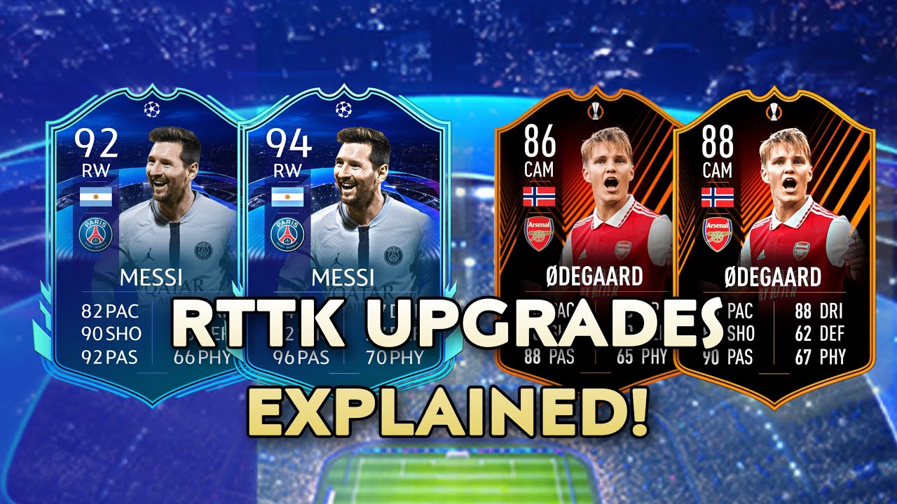 HOW DO RTTK CARDS UPGRADE IN FIFA 23 EXPLAINED!