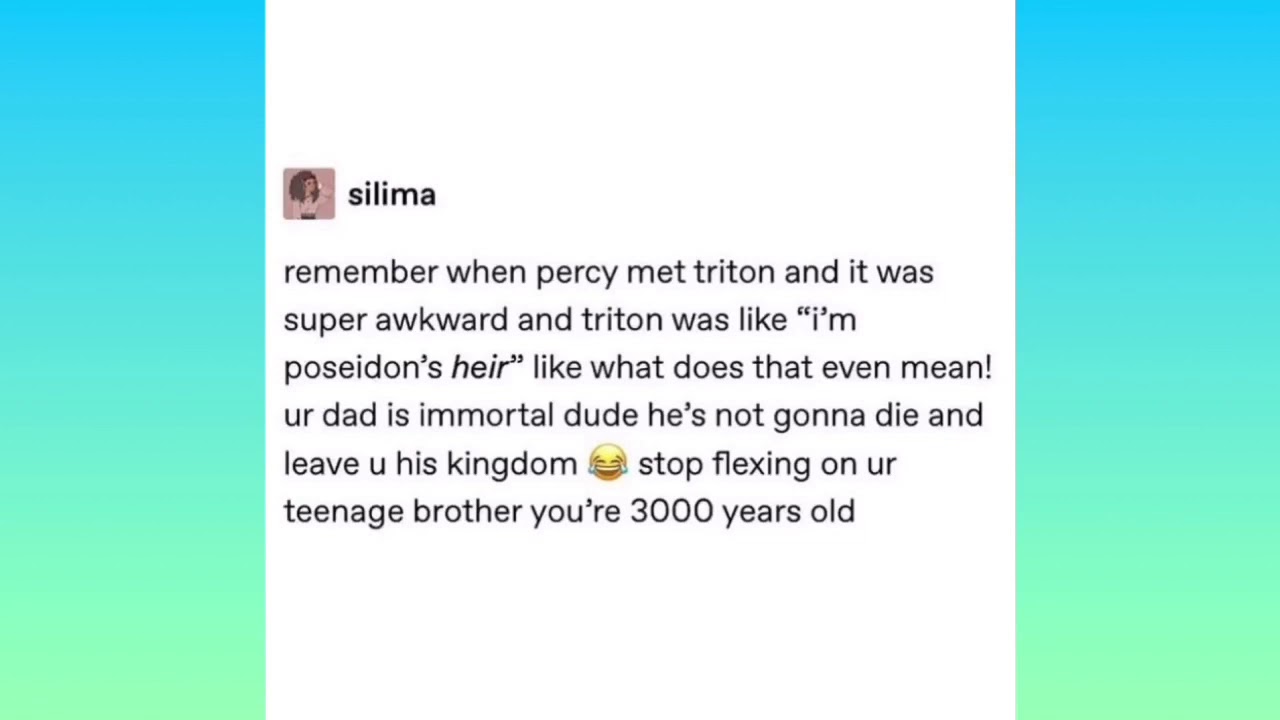Percy Jackson Memes (Part 7)