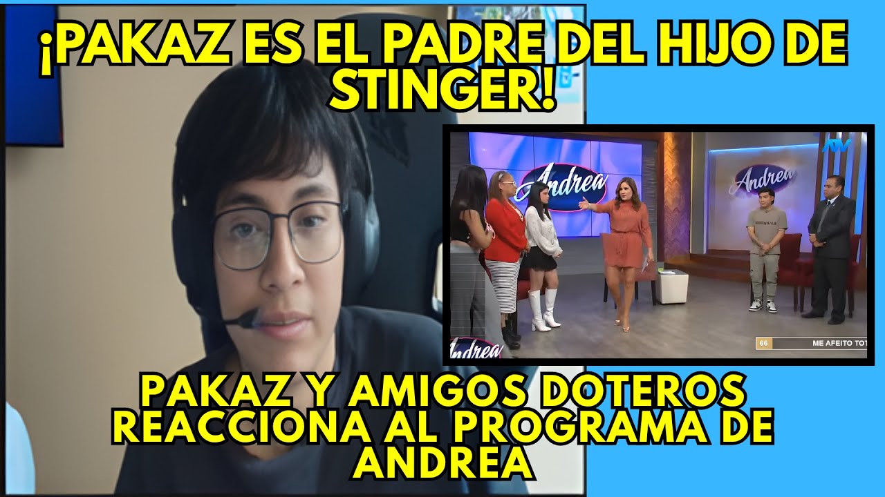 Pakaz se meti&oacute; con la mujer de Stinger&hellip; &iquest;y ahora reacciona al programa de Andrea? 😳