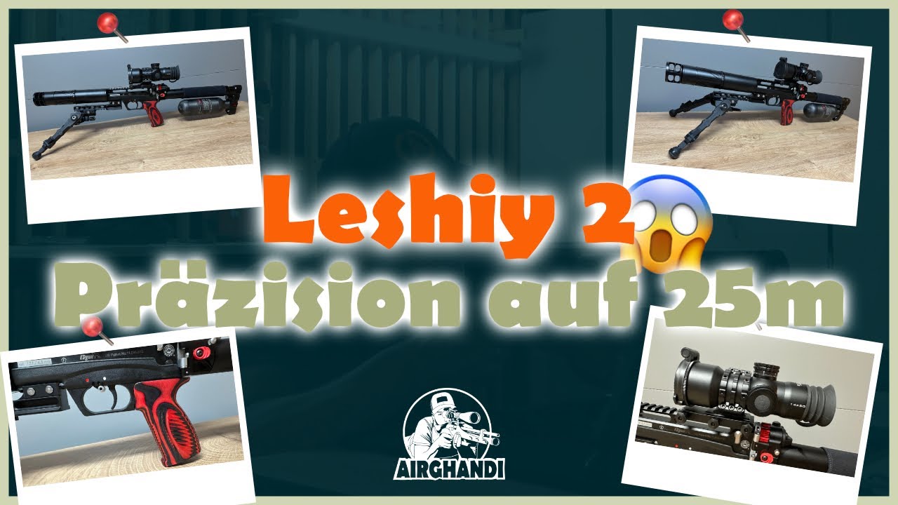 EDgun Leshiy 2 - Präzisionsschießen auf 25m