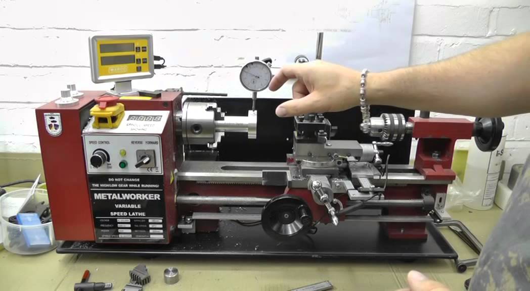 Sieg C3 Mini Late Chuck run out test