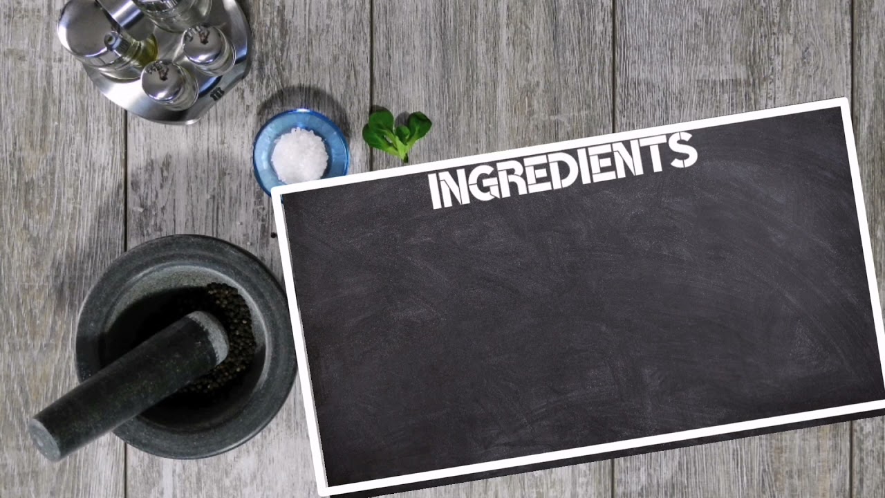 Free cooking intros and tamplates for youtube videos
