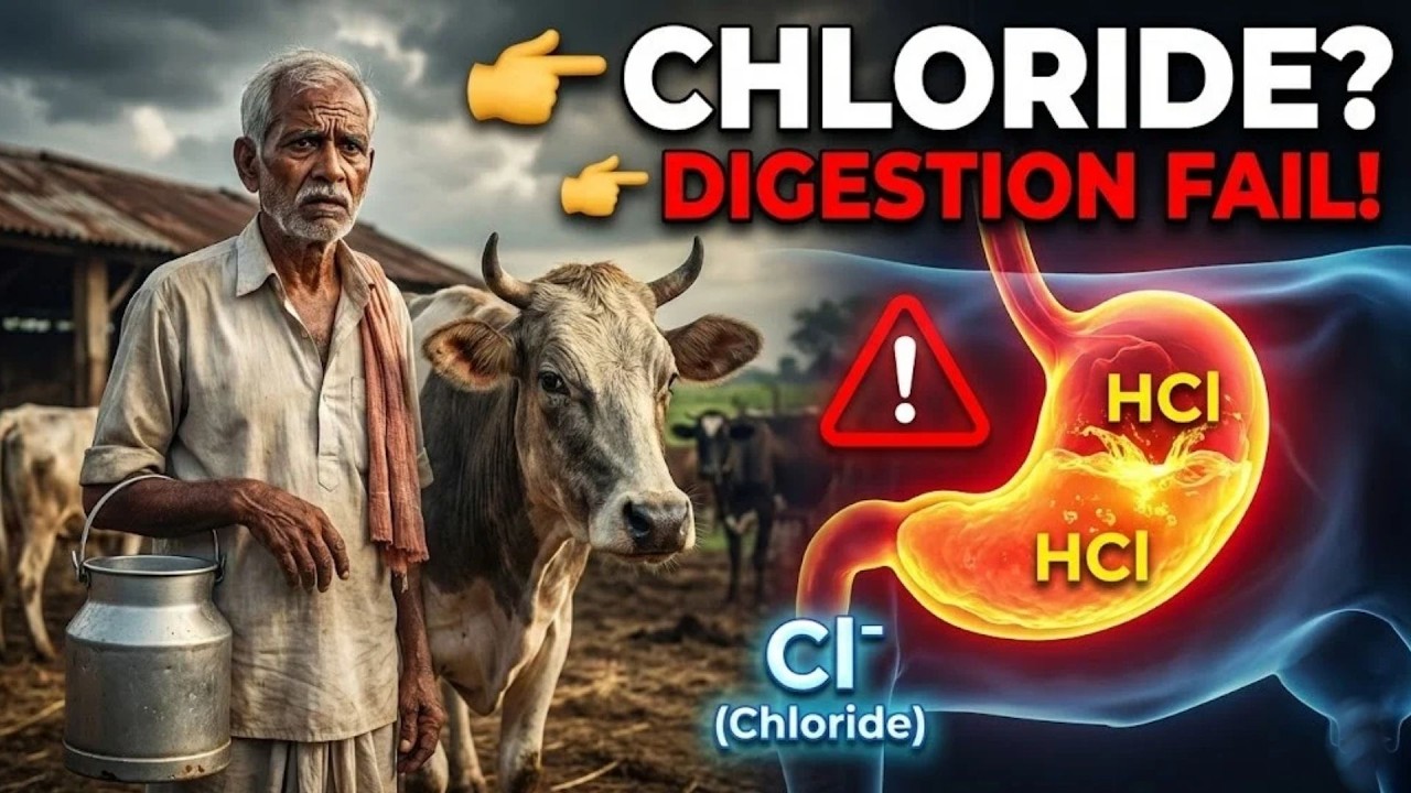 Chloride Explained: The Most Ignored Electrolyte in Animal Digestion & Performance | #chloride