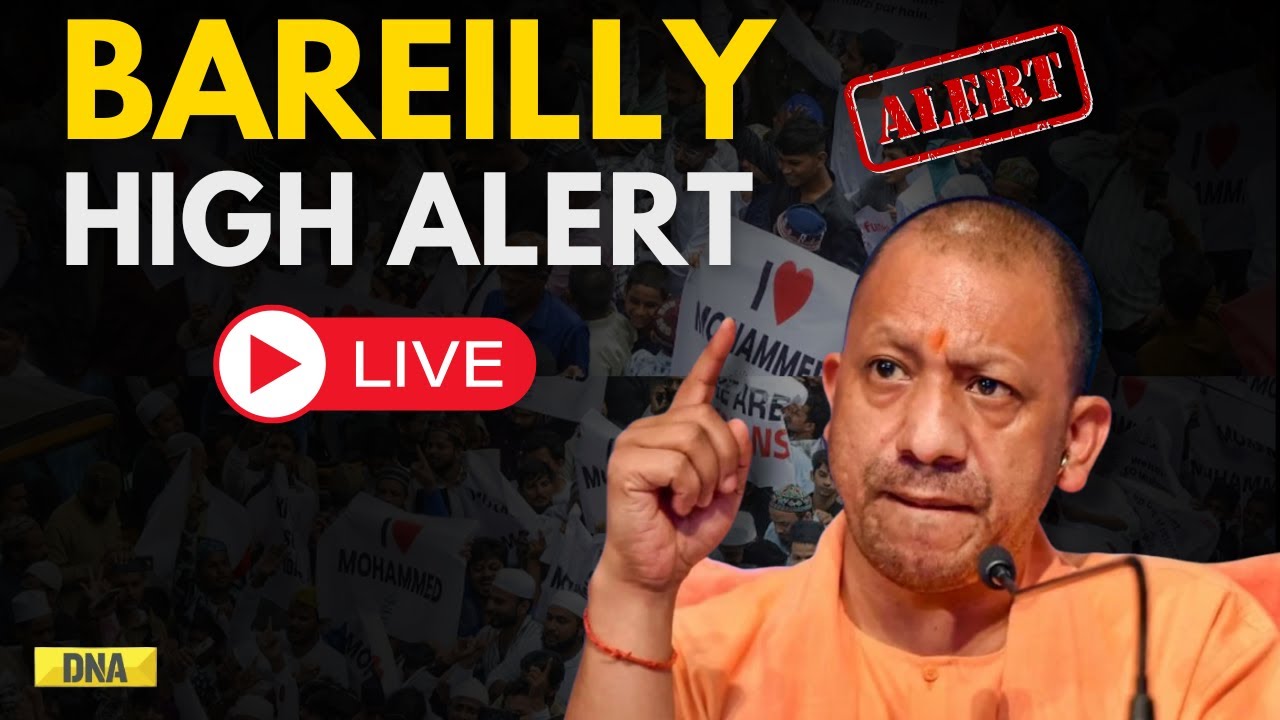 Bareilly Live News: Bareilly High Alert | Bareilly News Live | I Love Muhammad News Live | UP News